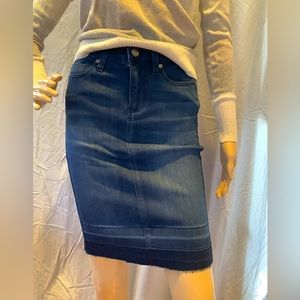 NWOT Liverpool Angelique Denim Skirt